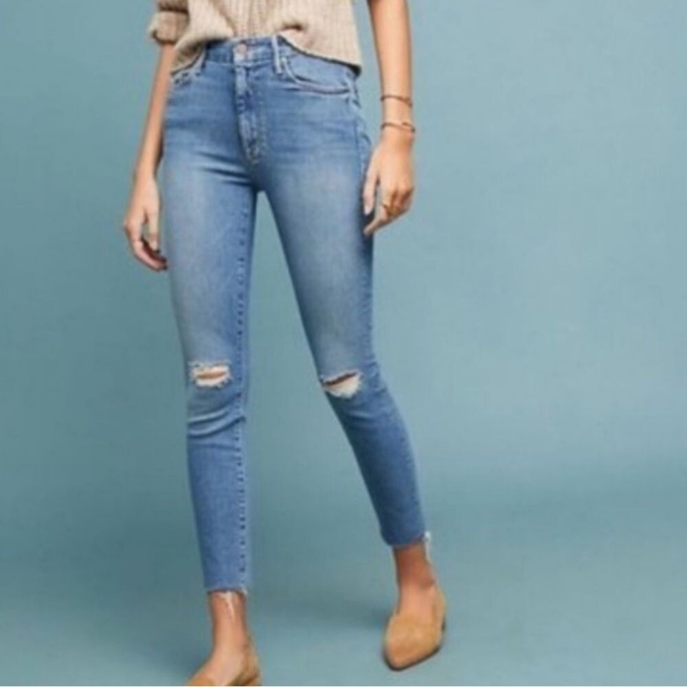 Mother looker ankle fray Jeans in after all these years
